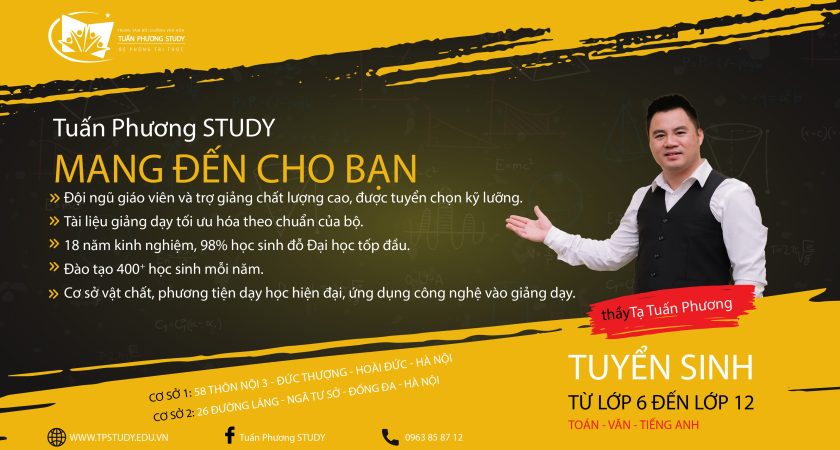 THÔNG BÁO TUYỂN SINH
